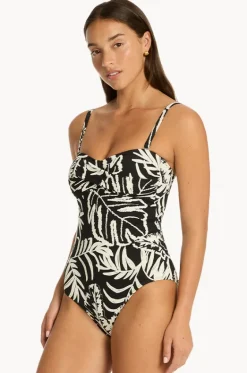 Jungle Book Twist Bandeau One Piece|Sea Level Online