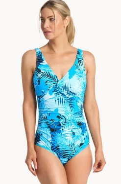 Keanu Dd/e Cup Ruched Twist Front One Piece|Jantzen Best