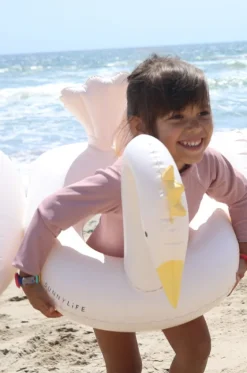 Kids Princess Swan Tube Pool Ring|Sunny Life Clearance