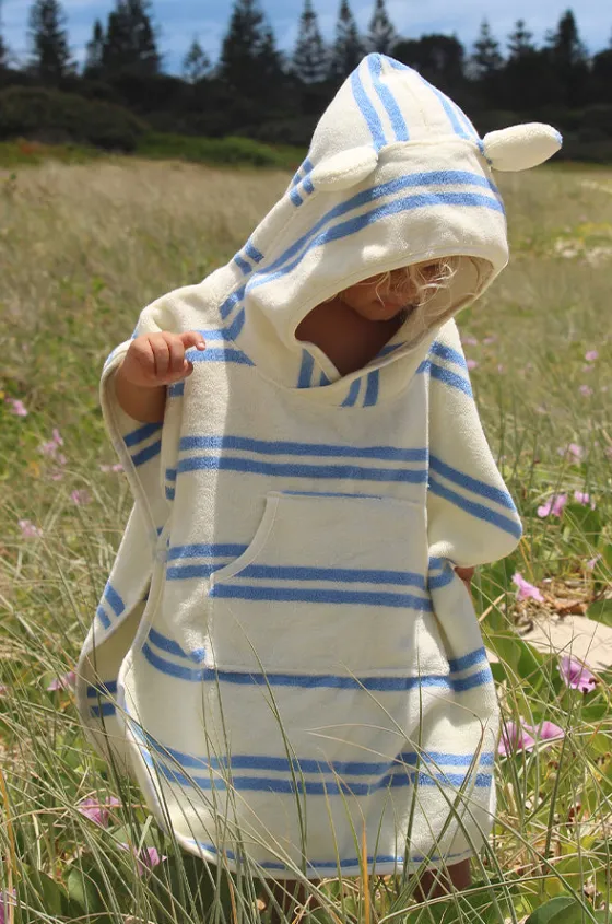 Kids Sammy The Seagull Hooded Towel|Sunny Life Clearance