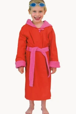 Kids Waterproof Hooded Towelling Robe 3-9Y|Rappco Online