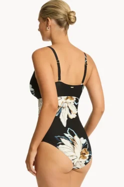 La Luna DD/E Cup Wrap Front One Piece|Sea Level Discount