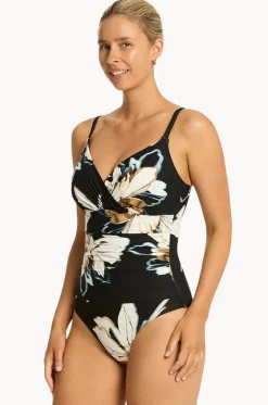 La Luna DD/E Cup Wrap Front One Piece|Sea Level Discount