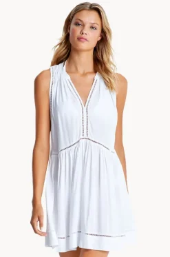 Ladder Detail Dress|Seafolly Hot