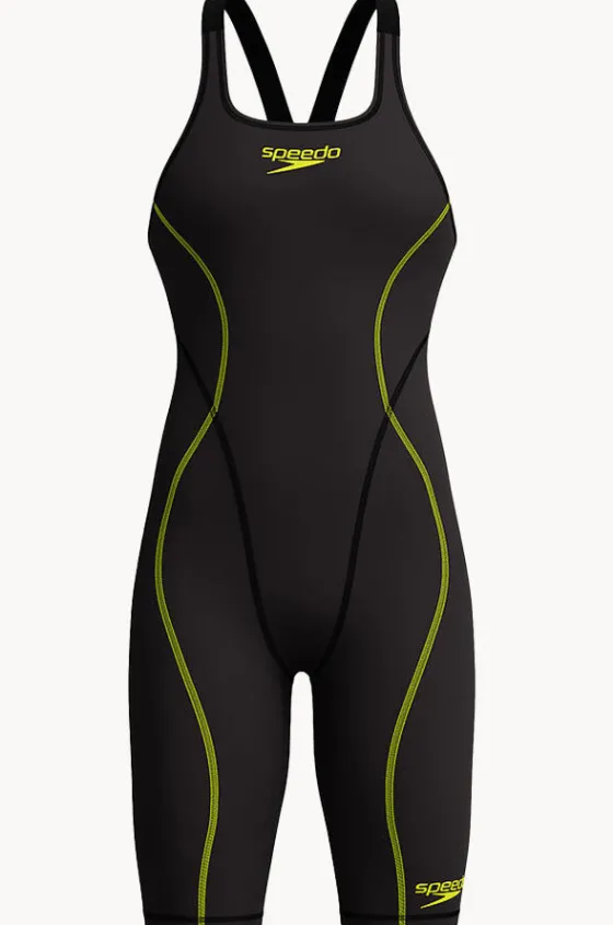 Ladies Fastskin Hyperspark Open Back Kneeskin|Speedo Clearance
