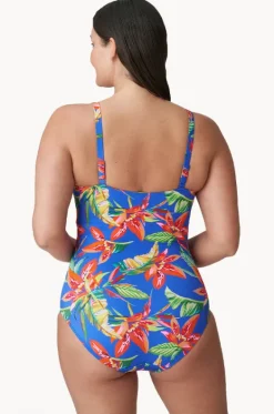Latakia H Cup Ruched One Piece|Prima Donna New