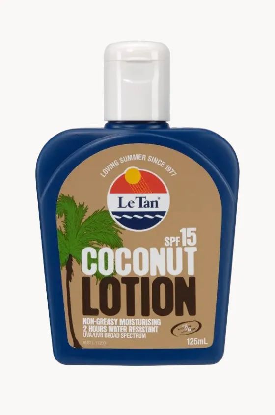 Coconut Lotion SPF 15+ 125ml|Le Tan Clearance