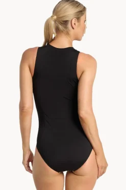 Leafique Zip One Piece|Poolproof Clearance
