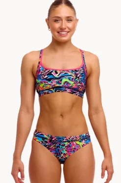 Lolly Leopard Crop Set|Funkita