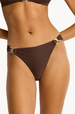 Luminara Chain Link Bikini Pant|Sea Level New