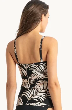 Mae Twist Front Ruched Tankini Separate|Sunseeker Online