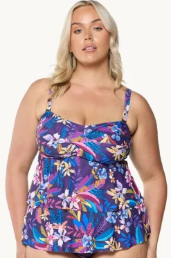 Majorca Tiered Bandeau Tankini Separate|Capriosca