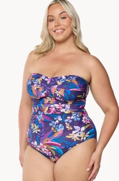 Majorca Twist Bandeau One Piece|Capriosca Sale