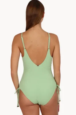 Malibu Ruched Side One Piece|Baku Discount