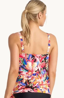 Mandalay Bandeau Blouson Tankini Separate|Jantzen