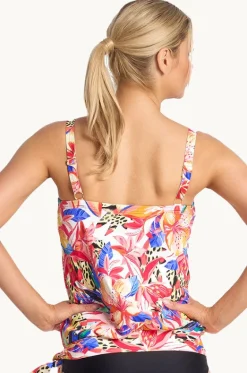 Mandalay Bandeau Blouson Tankini Separate|Jantzen Outlet