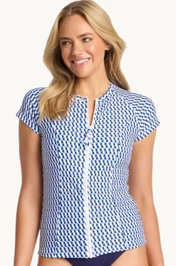 Marina Short Sleeve Suntop|Sunseeker Discount