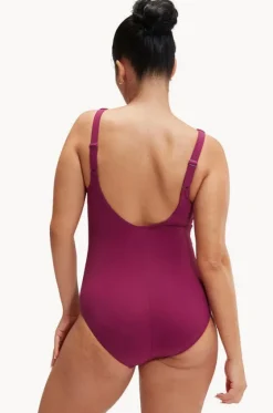 Maternity V Neck U Back One Piece|Speedo Sale