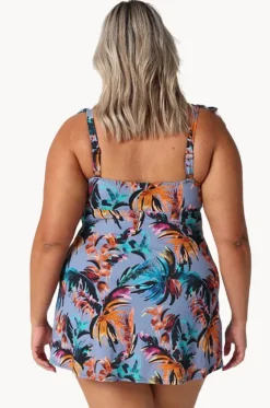 Mauritius Frill Swim Dress|Capriosca