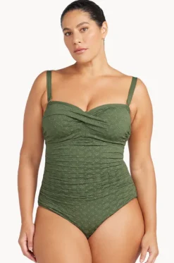 Melliflous Botticelli D/DD Cup Bandeau One Piece|Artesands New