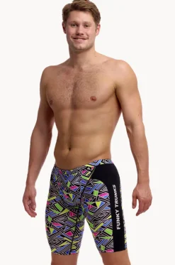 Mens Bits Of Peace Jammer|Funky Trunks