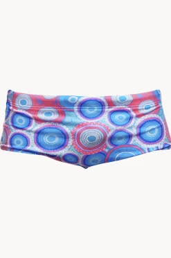 Mens Bundjalung Blue Trunk|Funky Trunks Hot
