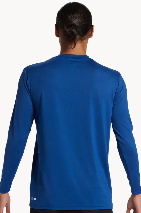 Mens DNA Bubble Logo Long Sleeve Suntop|Quiksilver New