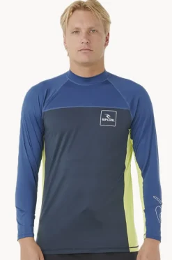 Mens Drive Long Sleeve Suntop|Rip Curl