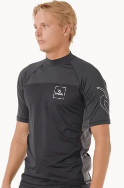 Mens Drive Short Sleeve Suntop|Rip Curl