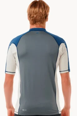 Mens Drive Short Sleeve Suntop|Rip Curl Best