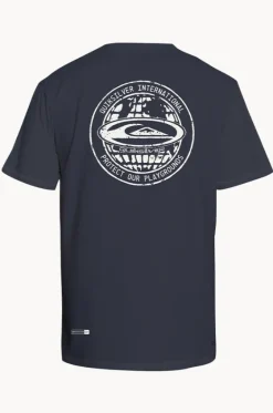 Mens Everyday Surf Short Sleeve Suntop|Quiksilver New