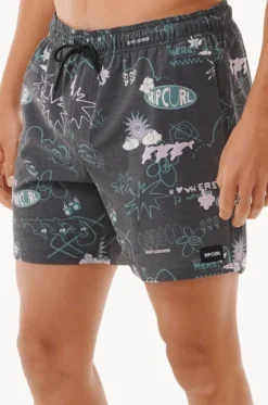 Mens Fun Times Volley Boardshort|Rip Curl Sale