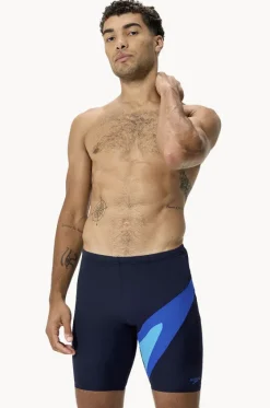 Mens Hyperboom Logo Jammer|Speedo Hot