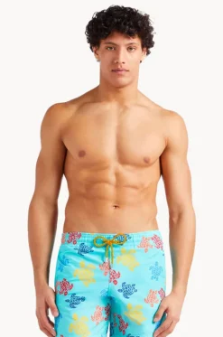 Mens Knit Turtle Swim Short|Vilebrequin New