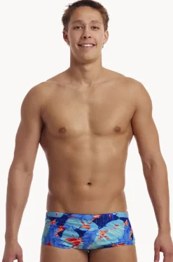 Mens Lotsa Leaves Trunk|Funky Trunks Hot