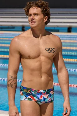 Mens Palm Prism Trunk|Funky Trunks Best