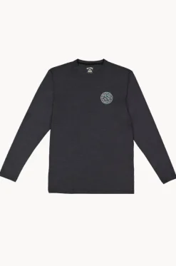 Mens Rotor Shoreline Long Sleeve Suntop|Billabong Best