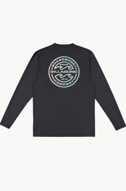 Mens Rotor Shoreline Long Sleeve Suntop|Billabong Best