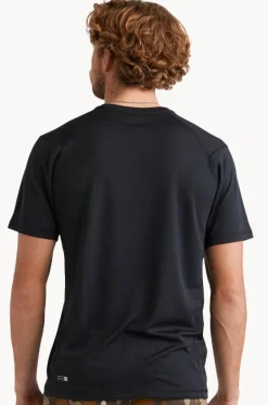 Mens Sea Grass Short Sleeve Suntop|Quiksilver New