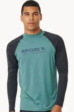 Mens Shock Long Sleeve Suntop|Rip Curl Discount