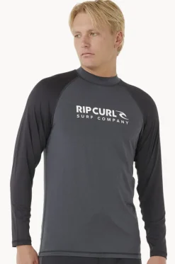 Mens Shock Long Sleeve Suntop|Rip Curl Hot