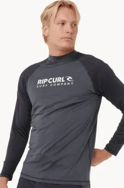 Mens Shock Long Sleeve Suntop|Rip Curl Hot
