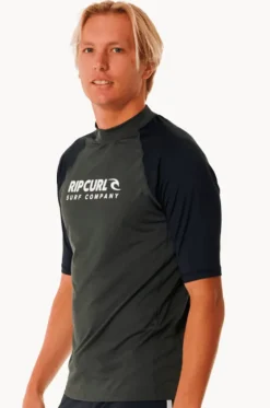 Mens Shock Short Sleeve Suntop|Rip Curl Online
