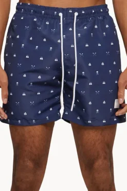Mens Skull And Yacht Swim Short|Urban Classics Sale