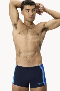 Mens Solid Spliced Aquashort|Speedo Online