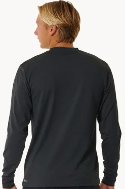 Mens Stack Long Sleeve Suntop|Rip Curl Hot