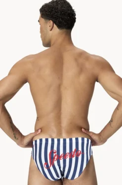 Mens Stripe Brief|Speedo Discount