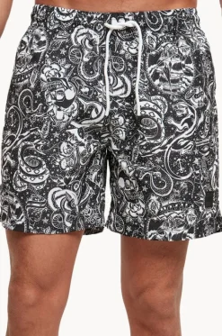 Mens Tattoo Swim Short|Urban Classics Discount