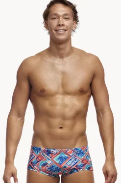 Mens Tiki Tango Trunk|Funky Trunks Hot