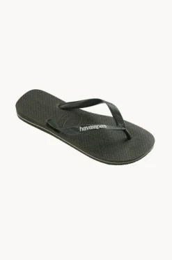 Mens Top Rubber Logo Thong|Havaianas